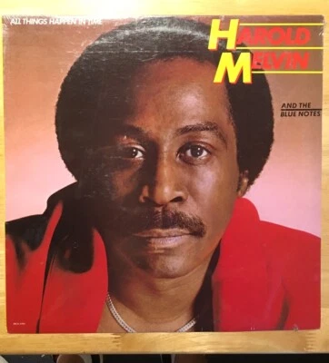 Harold Melvin & the Blue Notes SEALED Lp  All Things Happen In Time MCA5261 1981 - Image 1 of 3