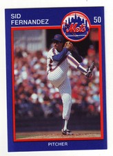 1988 Kahn's Sid Fernandez New York Mets - Free Shipping!