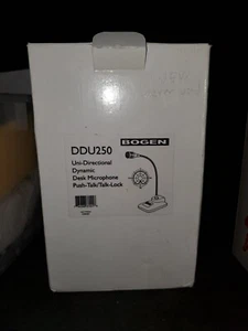 Bogen uni-Communications BG-DDU250 Tischmikrofon Push-Talk/Talk-Lock - Bild 1 von 6