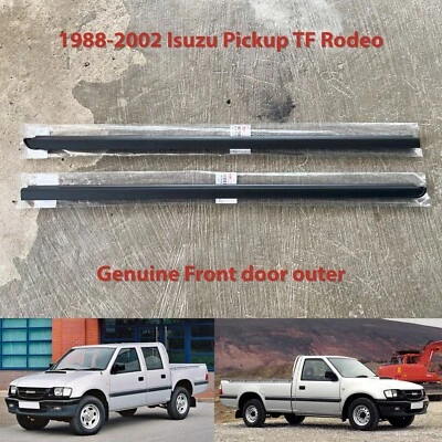 88-02 Genuine Isuzu Pickup TF Rodeo front outer door belt line weatherstrip seal - Image 1 of 4