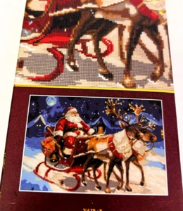Diamond Painting Set Weihnachten Weihnachtsmann 30000 40 x 60 leuchtet - Bild 1 von 2