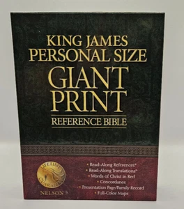 Holy Bible King James Version Classic Giant Print - Bild 1 von 7