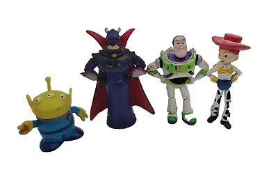 Disney Pixar Toy Story Mini Figure 4 Pc Lot  Zurg, Buzz, Alien, Jessie - Image 1 of 4