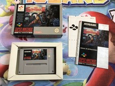 Juego Completo Super Nintendo Snes Castlevania IV 4 Pal España 100% Original CIB