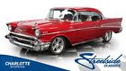 1957 Chevrolet Bel Air/150/210 Restomod classic vintage chrome tri 5 Chevy restored hardtop 2 dood coupe 50s lowered cus