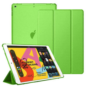 Smart Leather Thin Shell Case For iPad 10.2 8th Gen 9.7 Pro 12.9 11'' Air Mini 6