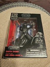 Star Wars Black Series Titanium Darth Vader Figure 40th Anniversary