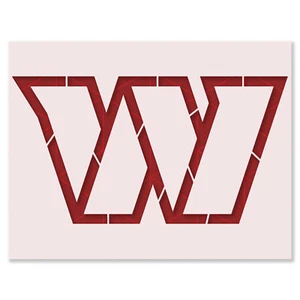 Kommandanten Schablone - Washington Football Team, Sport Fan Kunst, Handwerk, Wanddeko - Bild 1 von 5