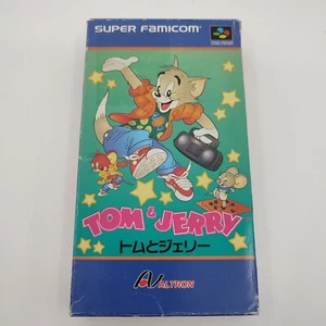 Tom & Jerry Japan Boxed Super Famicom Game - Picture 1 of 4