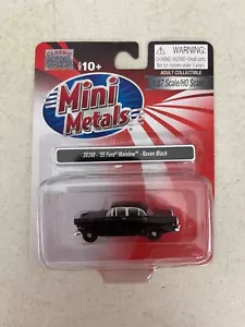 CMW Mini Metals '55 Ford Mainline Raven Black 1:87 HO Scale Item No. 30398 - Picture 1 of 2