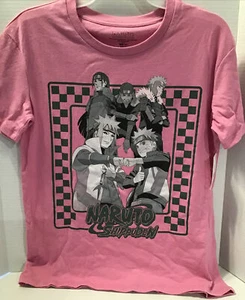 Camisa rosa Naruto Shippuden Junior's XS, S, M, L, XL - Imagen 1 de 6
