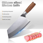 8 Inch Chopping Knife Pro Chef Knife Wood Handle Kitchen Stainless Steel Cleaver