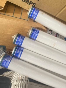 SHATTERPROOF GE F30T12/CW/RS Fluorescent Rapid Start 30W 36" Cool White 5 Pck(DR - Picture 1 of 3