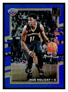 Jrue Holiday 2017 Donruss BLUE /49 93