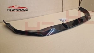 ALERÓN LABIAL PARACHOQUES DELANTERO NEGRO BRILLANTE PARA 2021+ BMW SERIE 5 G30 LCI FACELIFT REINO UNIDO - Imagen 1 de 11