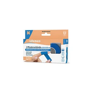 Papstar Pflaster selbsthaftend aus Polyester blau 500 cm 2 Stück - Bild 1 von 1