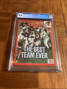 New York Yankees Time CGC 9.6 White Variant (1998 World Series)-Jeter-25th Anniv - Picture 1 of 4