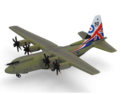 HERPA Wings 1:500 Royal Airforce Lockheed Martin C-130JC.5 Super Hercules 537445 - Bild 1 von 4