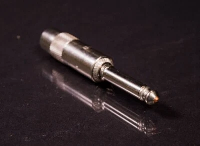 Enchufes G&H - Enchufe silencioso, 1/4" TS - Carcasa de níquel / Enchufe de níquel Foto 1 de 3