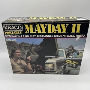 Kraco Mayday II Portable Emergency Two Way 40 Channel Citizens Band Radio - Picture 1 of 7