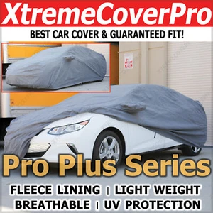 2014 Chevrolet Sonic Sedan Breathable Car Cover w/ Fleece Dark Gray - Picture 1 of 12