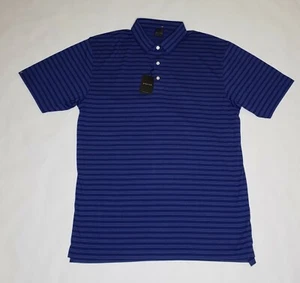 Dunning Stripe Jersey Golf Shirt Men's MSRP $89 - Picture 1 of 4