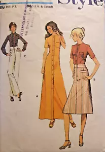 Vintage 1970s Sewing Pattern**Ladies Dress, Blouse, Skirt & Trousers**STYLE 3194 - Picture 1 of 1