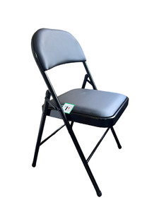 Heavy DUTY Padded Folding Chair Office Back Rest Meeting Stool exam classroom