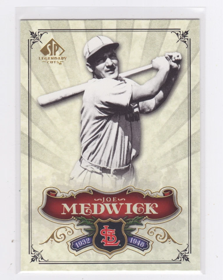 2006 Upper Deck SP Legendary Cuts - Joe Medwick #11 - NM - Image 1 of 2
