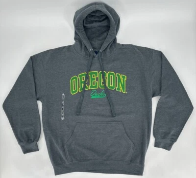 Sudadera con Capucha De Colección Oregon Ducks Para Hombres XL Gris Antigua Marca Universitaria Pit Crew College Y2K Foto 1 de 4