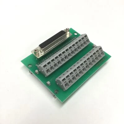 Parker VM25-MC-02 Breakout I/O Module Terminal Board 25-Pin D-Sub Female - Image 1 of 3