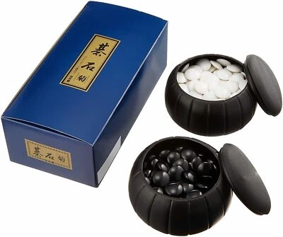 Nintendo Japanese Board Game Go stone Kiku - Image 1 of 2
