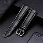 Business Soft Watchband Genuine Leather Strap Calfskin Men Women Watch Band 