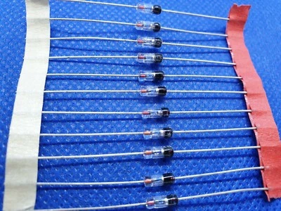 20x NOS 1N60 diodos de vidrio de germanio 1K60 THOMSON-CSF ¡PARA AUDIO HI_END! Foto 1 de 4