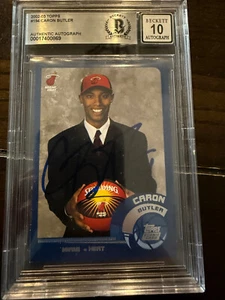 Caron Butler Signed 2002-03 Topps RC IP Auto BAS Miami Heat - Picture 1 of 1