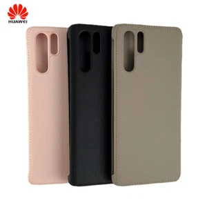 Original HUAWEI P30 Pro Business Wallet Case Leather Flip Cover With Card Slots - Picture 1 of 15