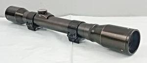 Vintage Unertl Hawk 4x Rifle Scope with 1" Weaver Mounts - Picture 1 of 13
