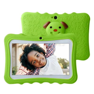 7'' inch Kids Android Tablet Dual Camera Touch Screen Learning PAD for Children - Image 1 of 4
