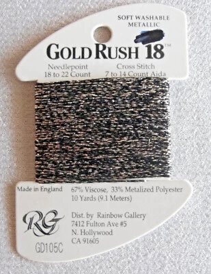 Rainbow Gallery GOLD RUSH Metallic Floss - Image 1 of 2