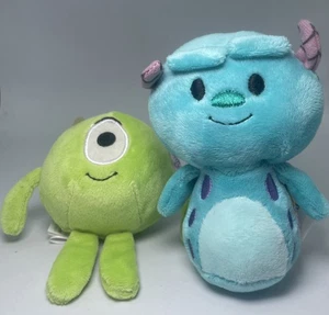 Hallmark Itty Bittys Monsters Inc Mike & Sully Mini Plush Stuffed Animals Disney - Picture 1 of 3