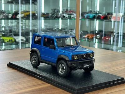 Suzuki Jimny Sierra JC JB74W modelo de encendido azul nítido edición limitada [Resina 1/18] Foto 1 de 4