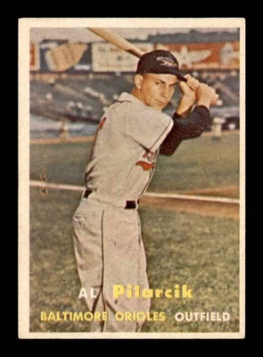 1957 Topps #311 Al Pilarcik DP RC EXMT/EXMT+ X3151564 - Image 1 of 2