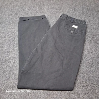 Vintage Polo by Ralph Lauren Chino Cuffed Leg Black Pants Size 34x32 (actual) - Image 1 of 4