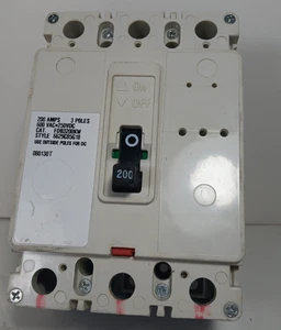 CUTLER HAMMER FDB3200KW CIRCUIT BREAKER 200A 3 Pole 3 Phase, 600VAC Refurbished - Picture 1 of 1