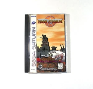 Irons Storm Sega Saturn CIB Great Condition! - Picture 1 of 4