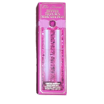 Too Faced - Better Than Sex Mascara Duo - Limited Edition 2 Pack Full Size - NIB - Image 1 of 2