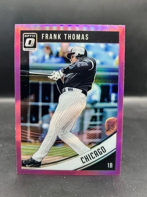 2018 Donruss Optic #81 Frank Thomas Pink - Image 1 of 2
