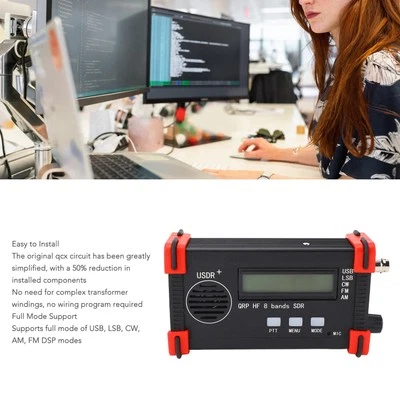 Kurzwellen-Radio-Transceiver 8-Band QRP SSB CW-Transceiver Mit Mikrofon - Bild 1 von 4