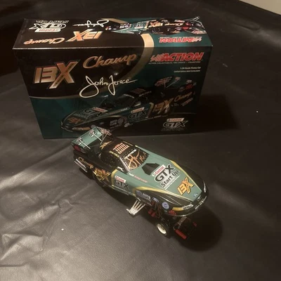 John Force 2004 autografiado 13x Champion diecast 1 de 240 "Black Pearl" ¡Raro! Foto 1 de 4