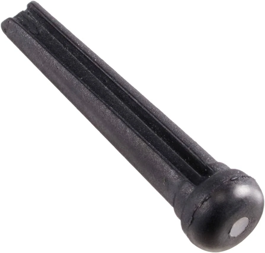 Graph Tech TUSQ Traditional Bridge Pins Martin Style, 2mm Black / Paua Dot (6 - Imagem 1 de 1